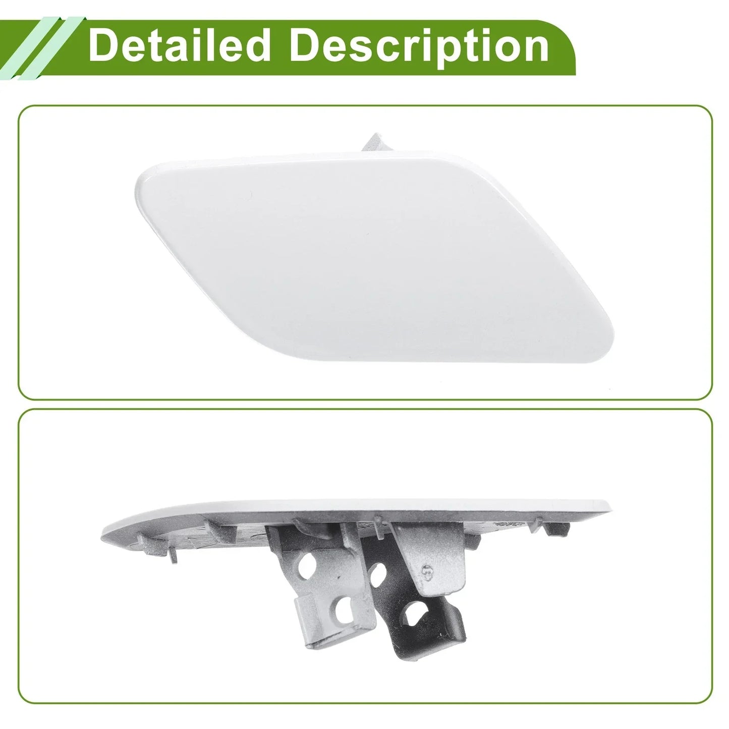 Washer Nozzle Cover for Porsche Cayenne 92A (2015-2017) - White
