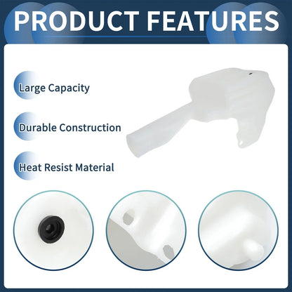 Windshield Washer Reservoir for Mercedes Benz (A9068690220) 1 x White