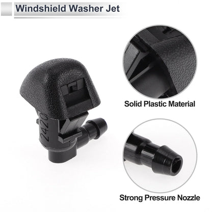 Washer Nozzle & 6 x Hose Connectors for Honda
