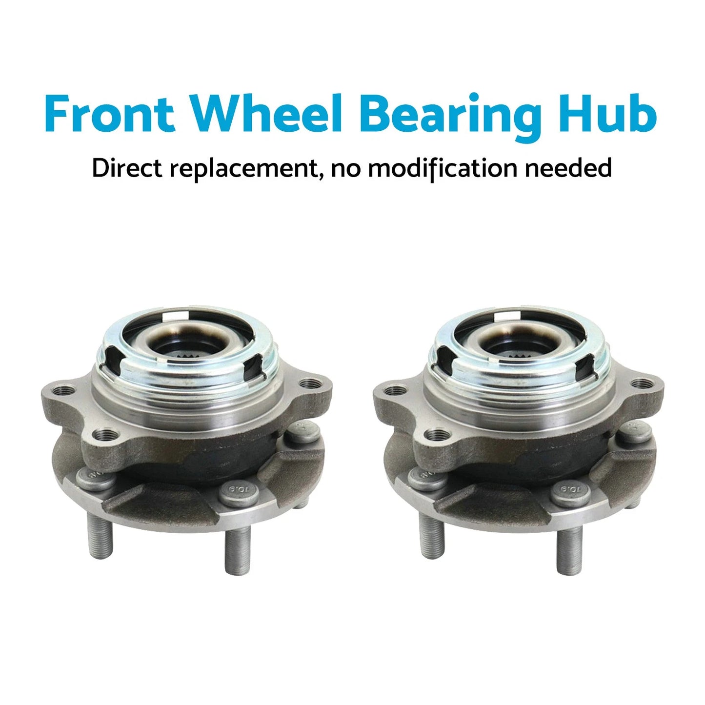 Front LH & RH Wheel Bearing Hub for Nissan Maxima J31, Murano Z50 (2004-2008)