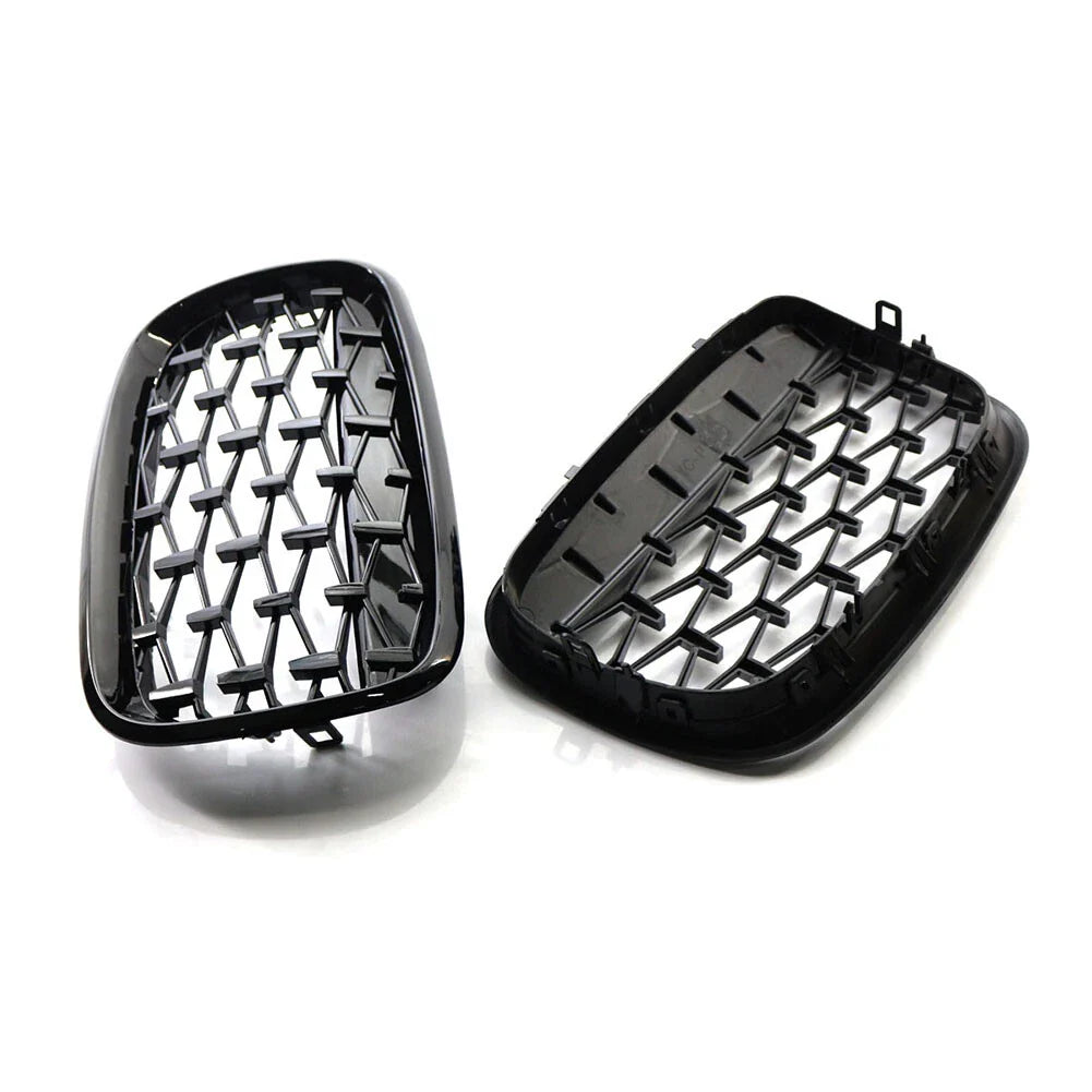 Diamond Grille Front Bumper Kidney for BMW X5 X6 (2007-2013)