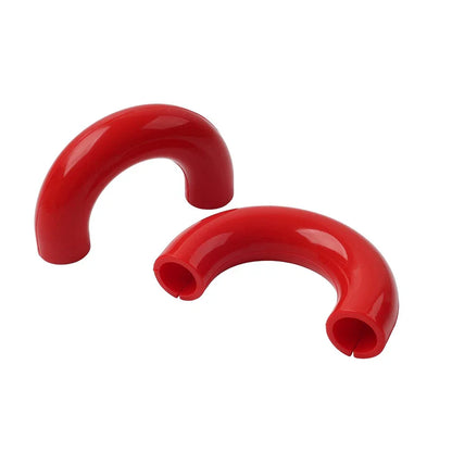Front Tow Hook Covers for Ford F150, Bronco, Toyota Tundra (04-24, 17-21) Red