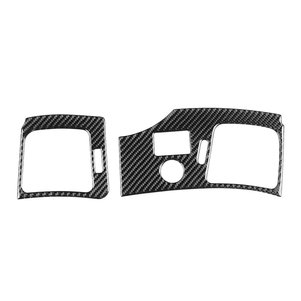 Carbon Fiber Black Interior Side Air Vent Cover Trim for Cadillac CTS (08-13)