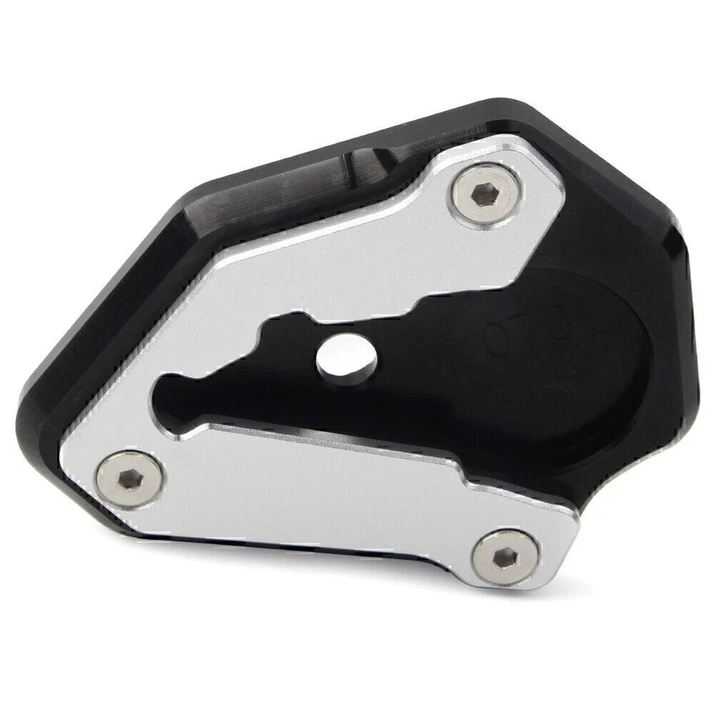 CNC Black Side Stand Enlarger Pad for Ducati 848 1098 1198 (2008-2015)
