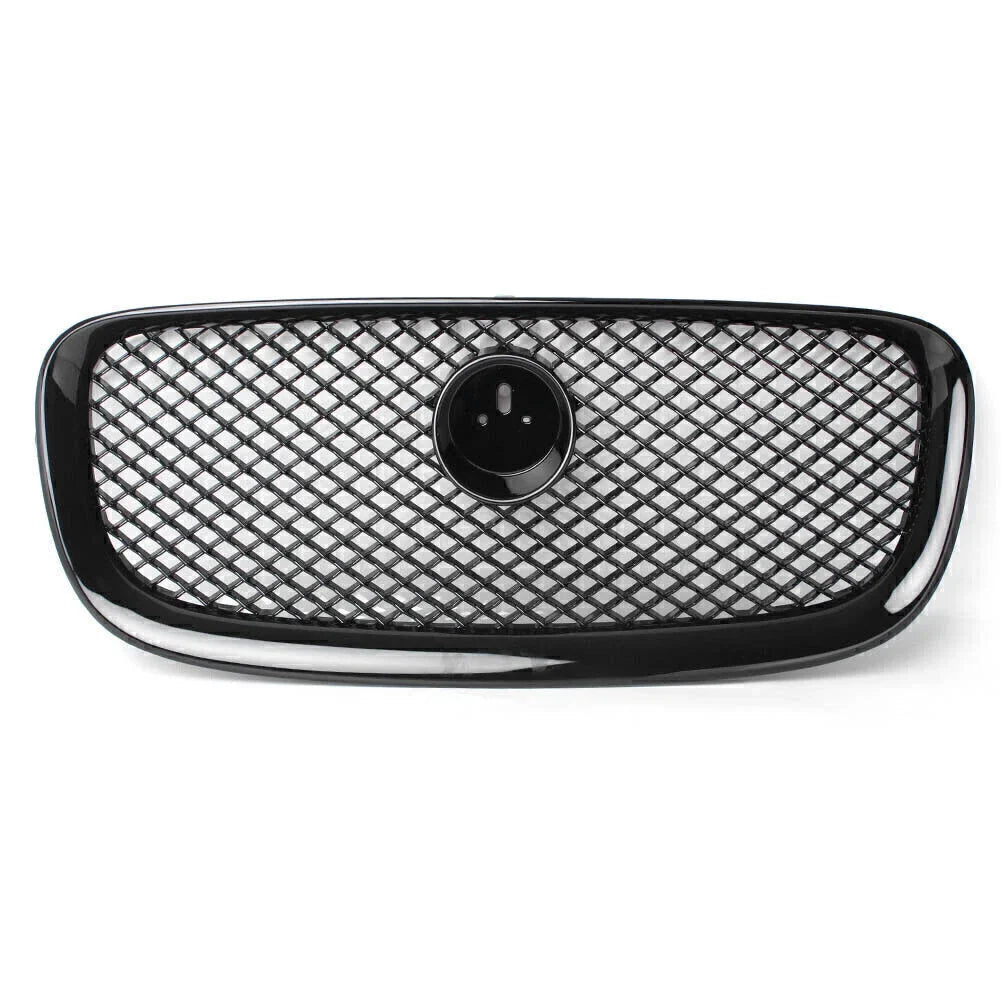 Honeycombe Front Mesh Bumper Grille for Jaguar XF XFR (2012-2014)