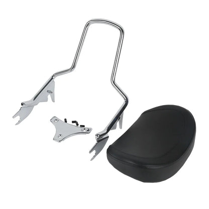 Backrest Sissy Bar & Luggage Rack for Harley Touring Road King (09-25)