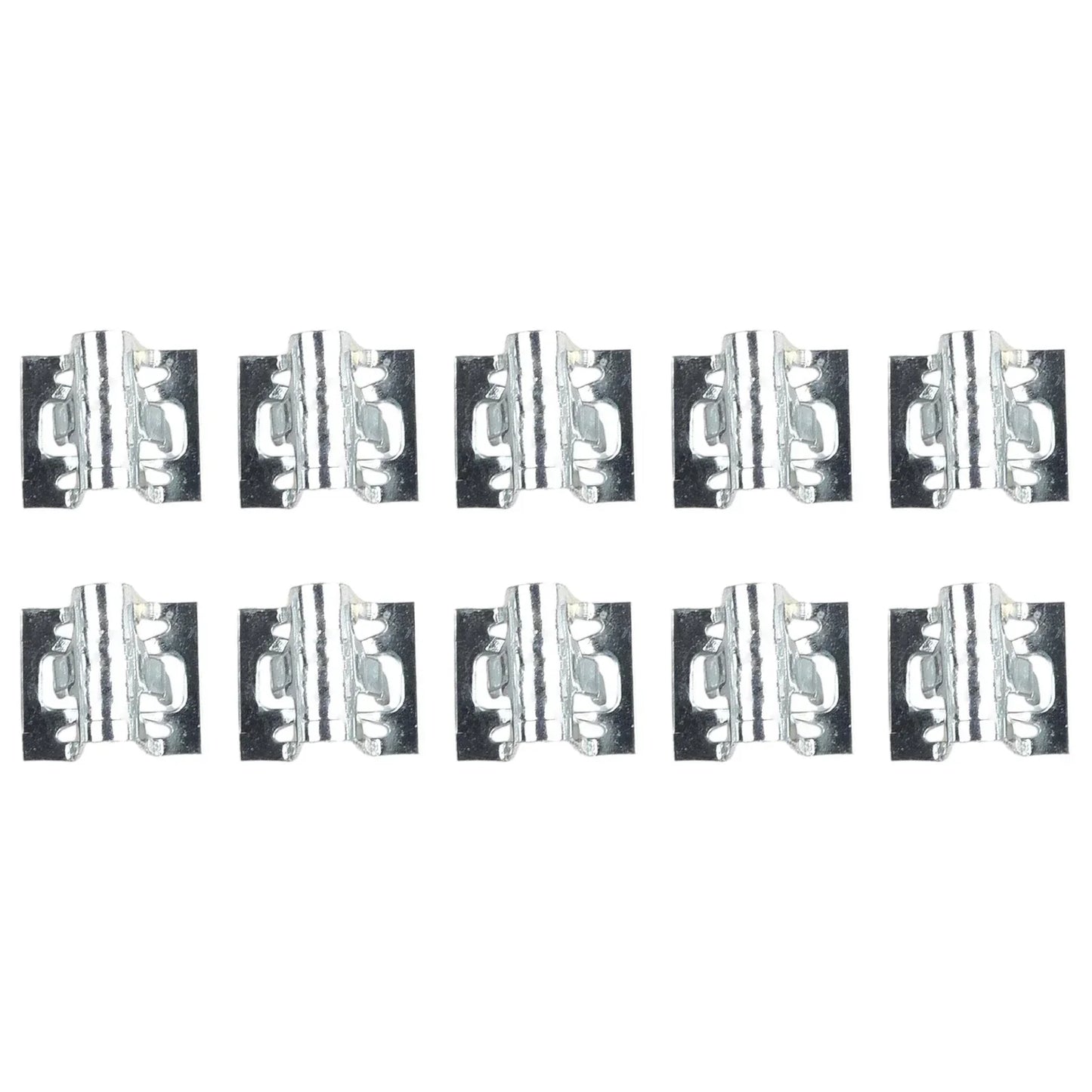 10Pcs Metal Retainer Clip for Universal Car Dashboards DVD/CD Panel Plate
