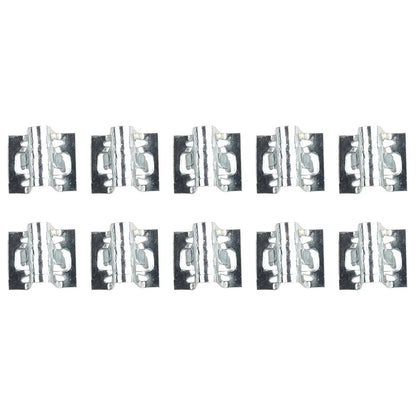 10Pcs Metal Retainer Clip for Universal Car Dashboards DVD/CD Panel Plate