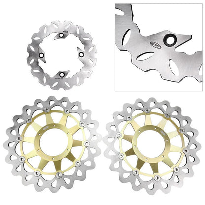 Front & Rear Brake Disc Rotors for Honda CBR1000RR (2008-2015)