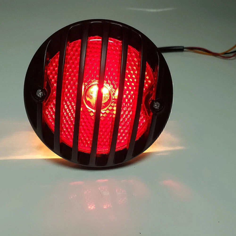 12V Side Mount Tail Light for Harley Cafe Racer Bobber