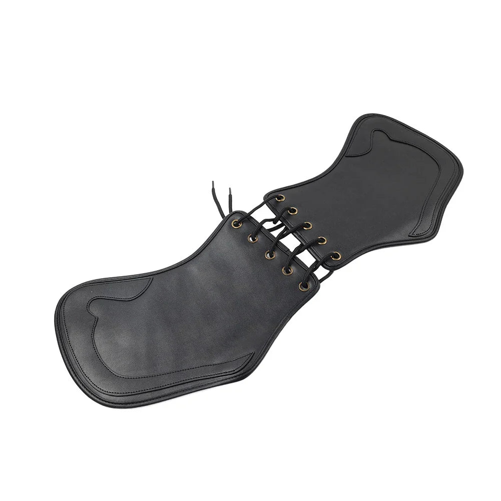Leather Heat Saddle Shield Deflector for Honda & Harley Motorcycles