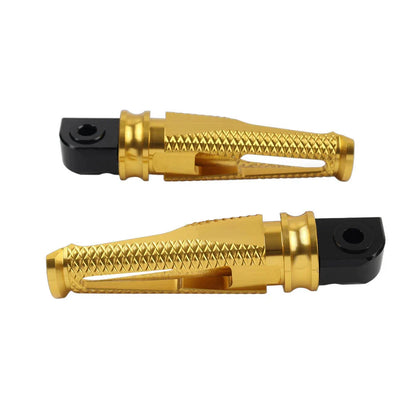 Gold Foot Pegs Rear Passenger Footrests for Yamaha YZF R1 R6 (2015-2023)