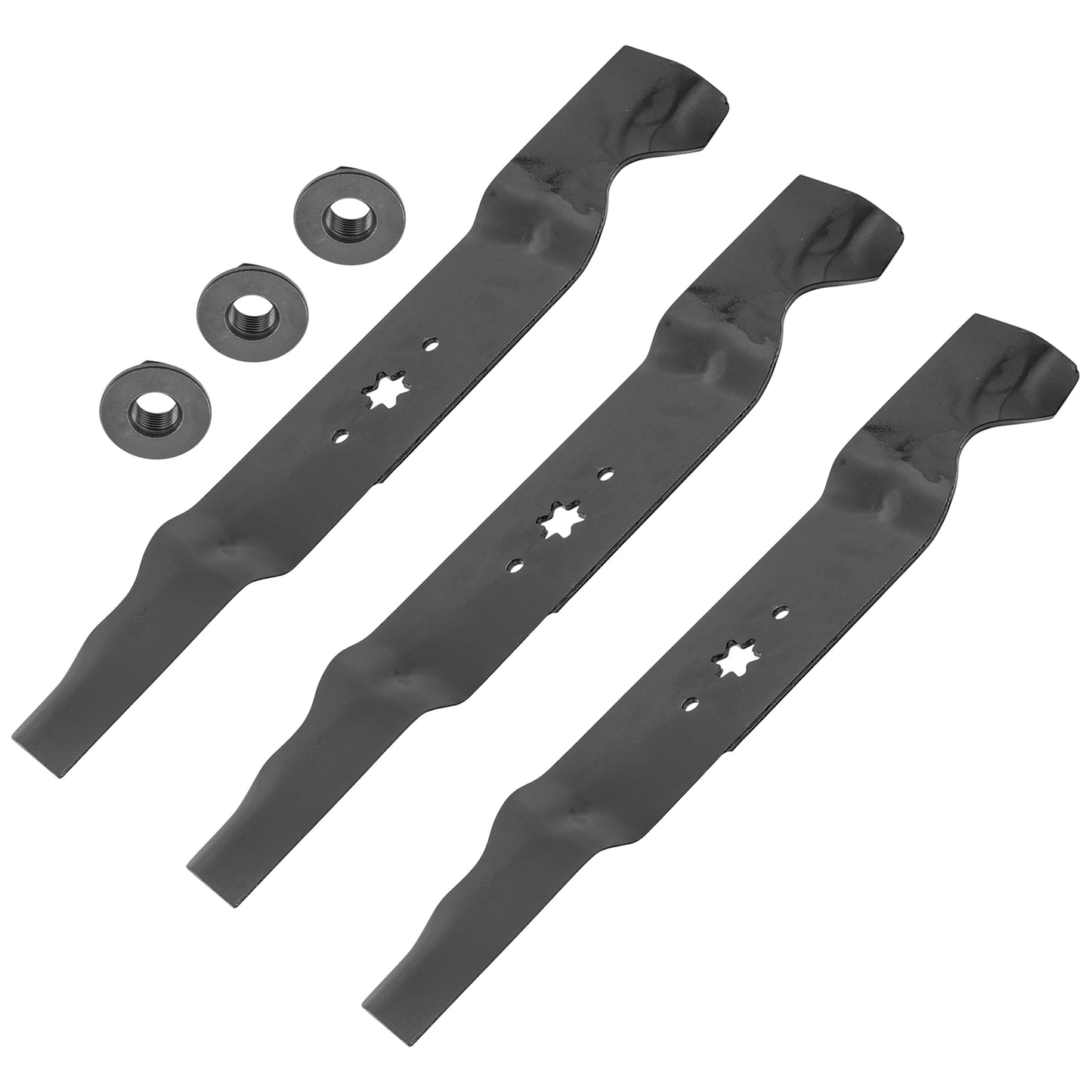 54 Inch Deck Blades Replacement Kit with Nuts for Toro GT2300 (2009–2011)