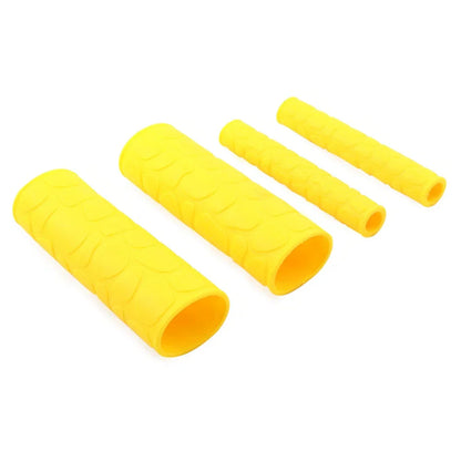 Soft Hand Grips for Dirt Bike Motorcycle Handlebar - Yellow