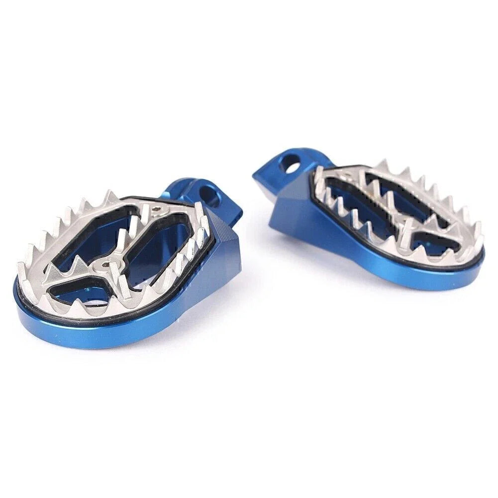 Blue Footpegs for Husqvarna 85cc-530cc (2005-2015)