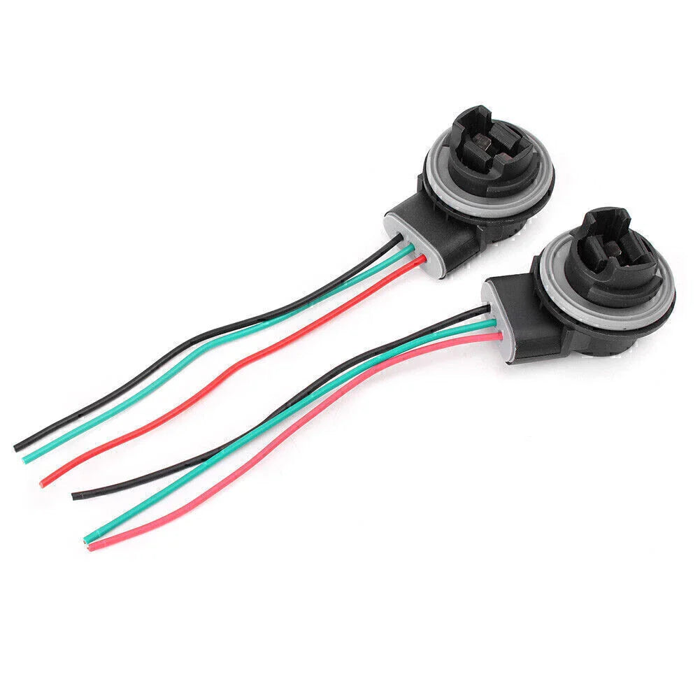 Adapter Wiring Harness Socket for 3157 3057 3156 3155 Headlight Lamp