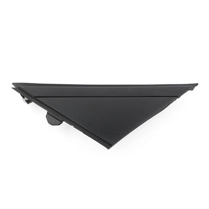 Matte Black Door Mirror Flag Cover for Fiat 500 (2012-2019)