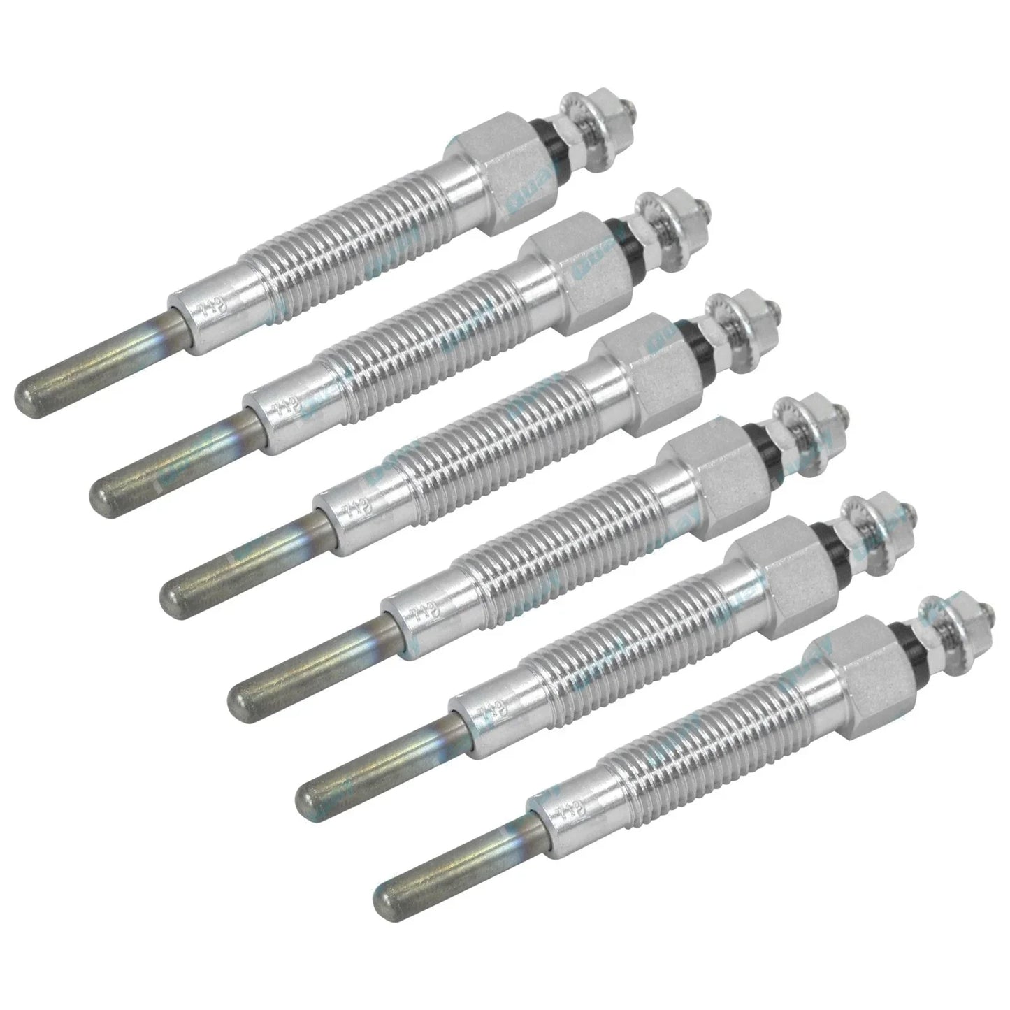 Set of 6 Diesel 24volt Glow Plugs for Patrol GQ 88-99 6cyl TD42 4.2L Engine 24v