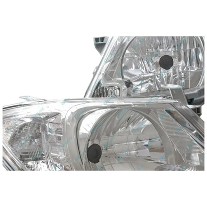 LH+RH Clear HeadLights Pair for Toyota Hilux SR SR5 Workmate 2008-2011 L+R Set