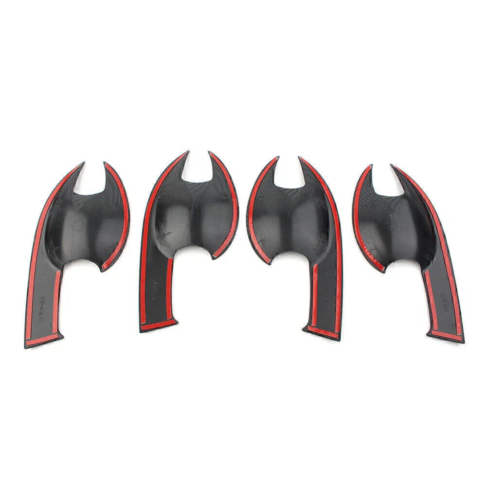 Carbon Fiber Inner Door Handle Bowl Cover Trim for Mazda CX-5 (2017-2020)