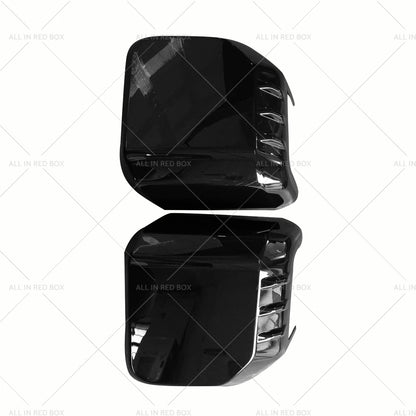 Glossy Black Side Rear View Mirror Cover for Prado LC250 J250 (2024)