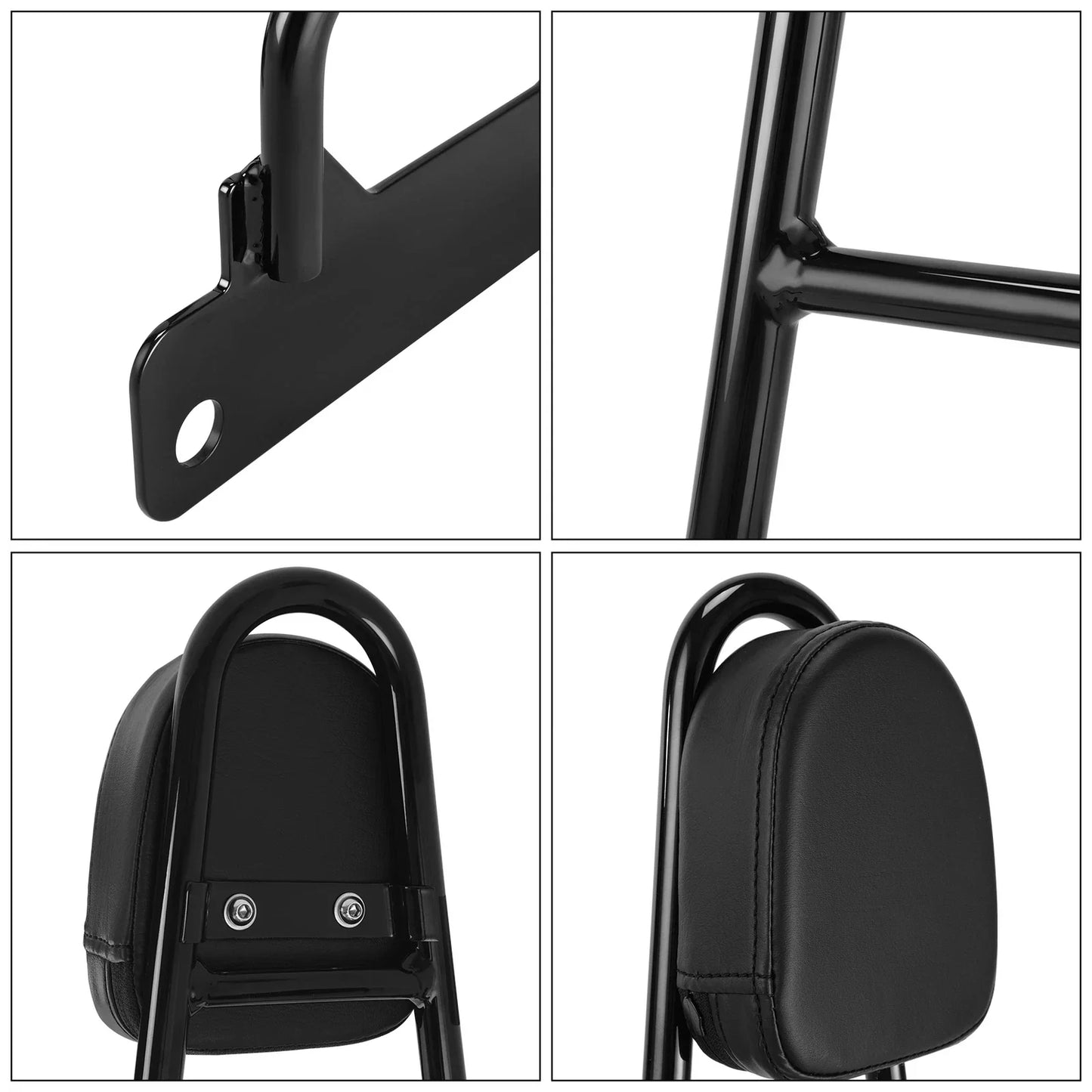 Passenger Backrest Pad Sissy Bar for Harley Street Bob (2018-2025)