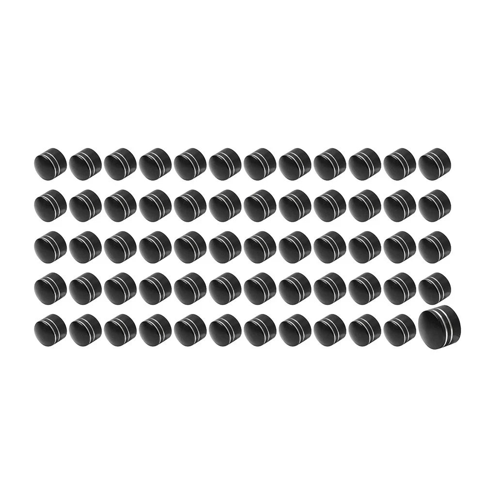 60X Engine Screw Cap Bolt Covers for Harley Touring Road Street Glide Softail