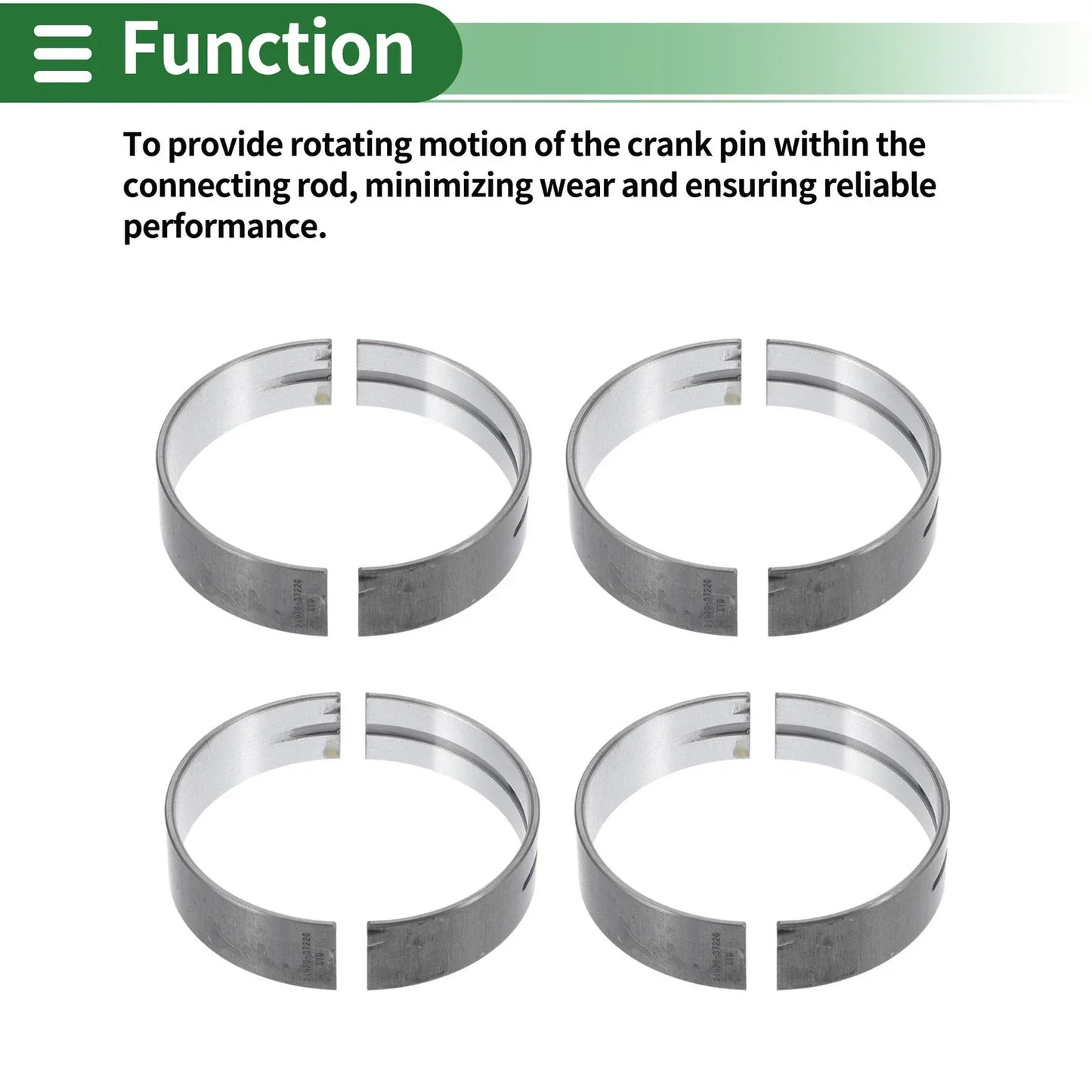 Main Bearing Set for Hyundai Tucson (2004-2009)