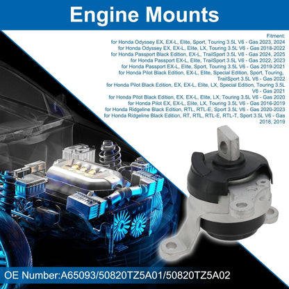 Engine Motor Mount for Honda Odyssey EX 3.5L V6 (2023-2024)