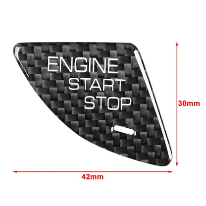 Black Engine Start Stop Button Trim for Cadillac ATS ATS-L (2013-2019)
