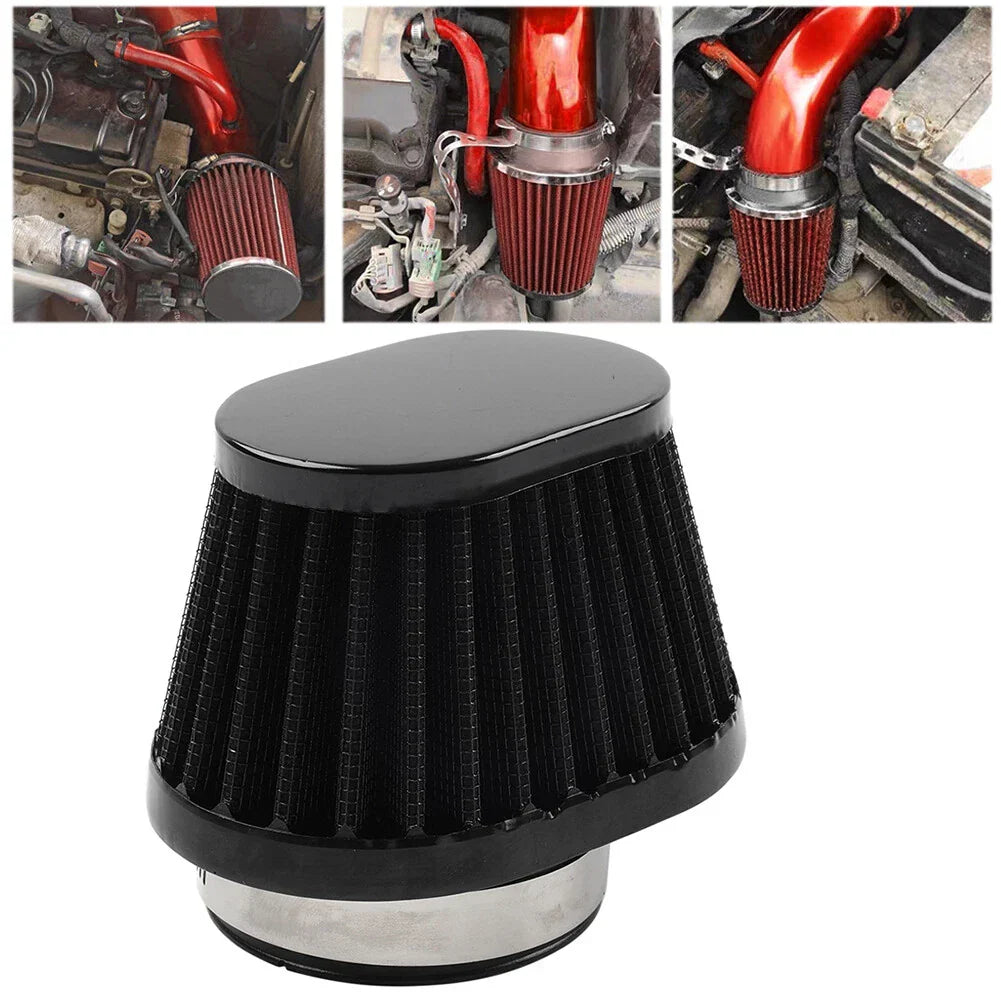 55MM Motorcycle Oval Air Intake Filter Cleaner