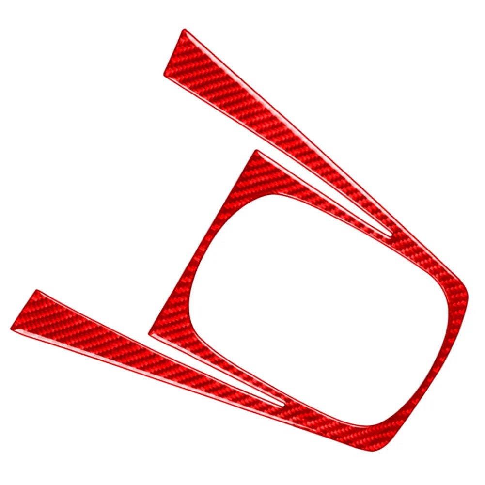 Red Gear Shift Panel Cover Trim for Volkswagen Passat (2001-2005)
