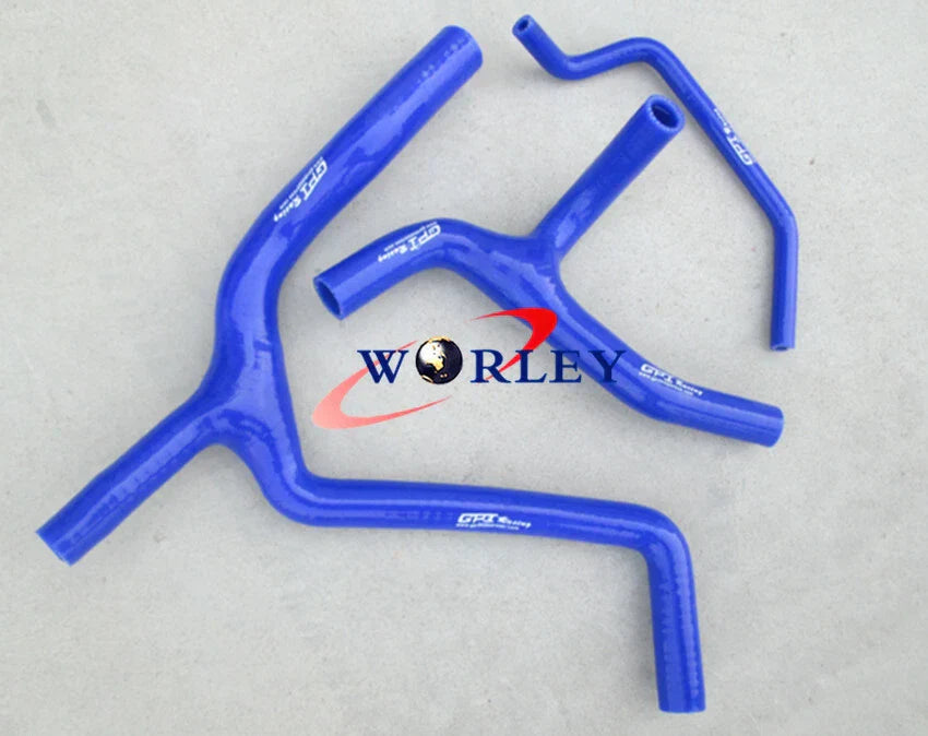 Silicone Radiator Y Hose Kit for Kawasaki KXF450 KX450F (2009-2014)
