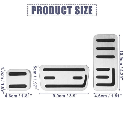 Foot Pedal Brake Gas Pedal Pad Kit for Honda Fit (2021)