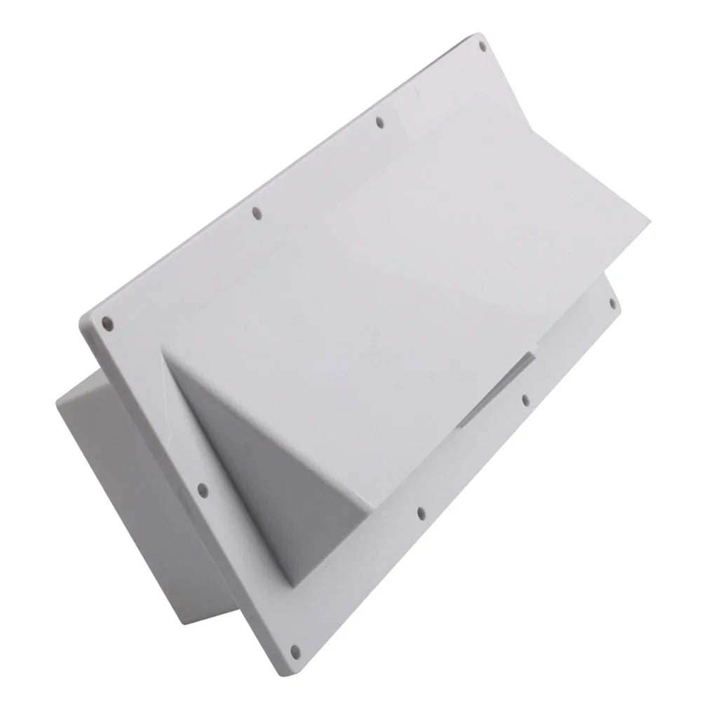 RV Bathroom Exhaust Vent Cover for Trailer Camper Motorhome White