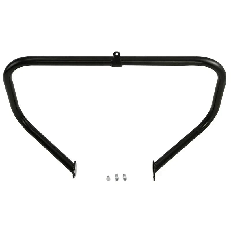 Black Highway Engine Guard Bar Footpeg for Harley Electra Street Glide (09-24)