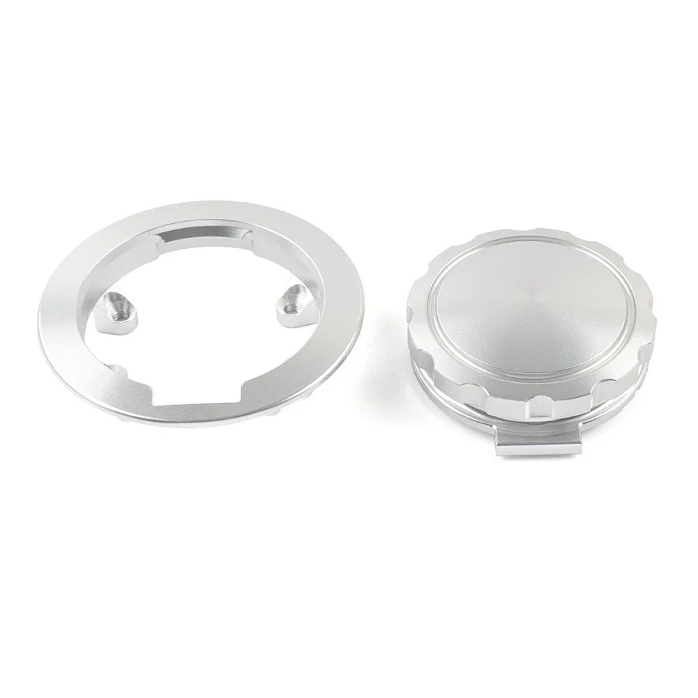 Chrome Aluminum Fuel Gas Tank Cover Cap for BMW R NINE T R9T (2014-2023)