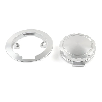Chrome Aluminum Fuel Gas Tank Cover Cap for BMW R NINE T R9T (2014-2023)