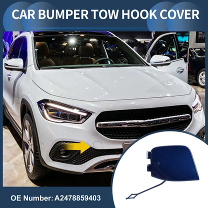 Front Bumper Tow Hook Cover for Mercedes-Benz W247 (2020-2023) Jewelry Blue