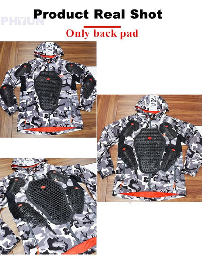 Soft Pad Back Protector Armor for Motorcycle Jacket Universal Insert