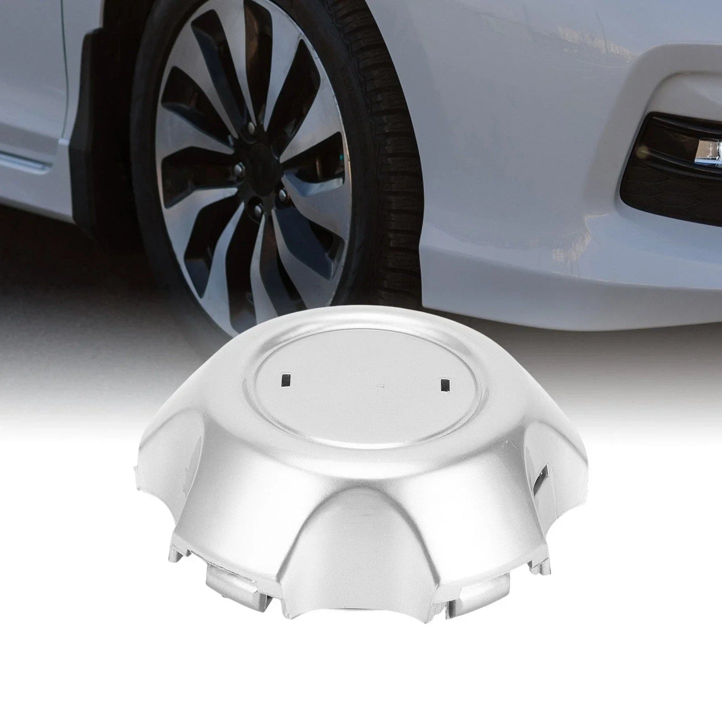 Wheel Center Caps for Lexus LX470 Silver Tone Plastic (2003-2007)