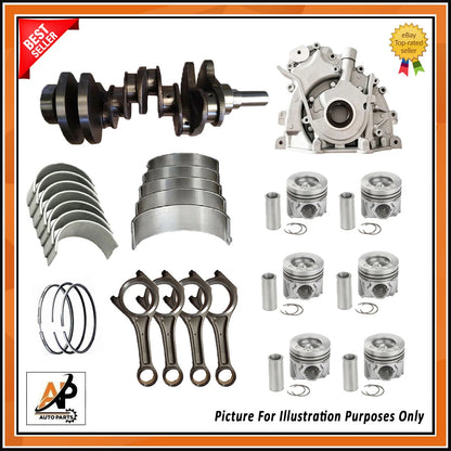 Crankshaft Rebuild Kit with Bearings for Land Rover Jaguar 3.0D (2000–2010)