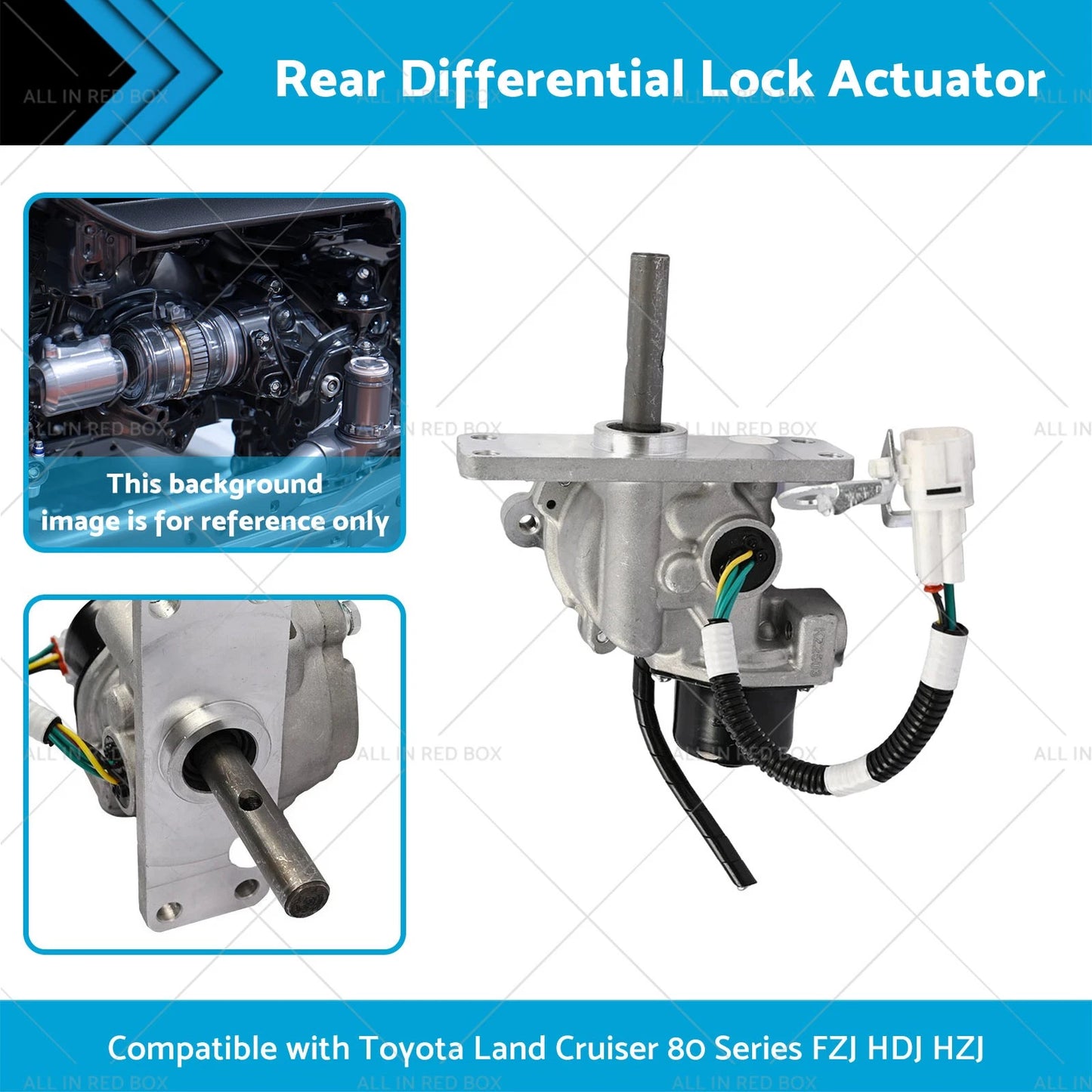 Rear Differential Lock Actuator for Toyota 80 Series FZJ HDJ HZJ (1992-2016)