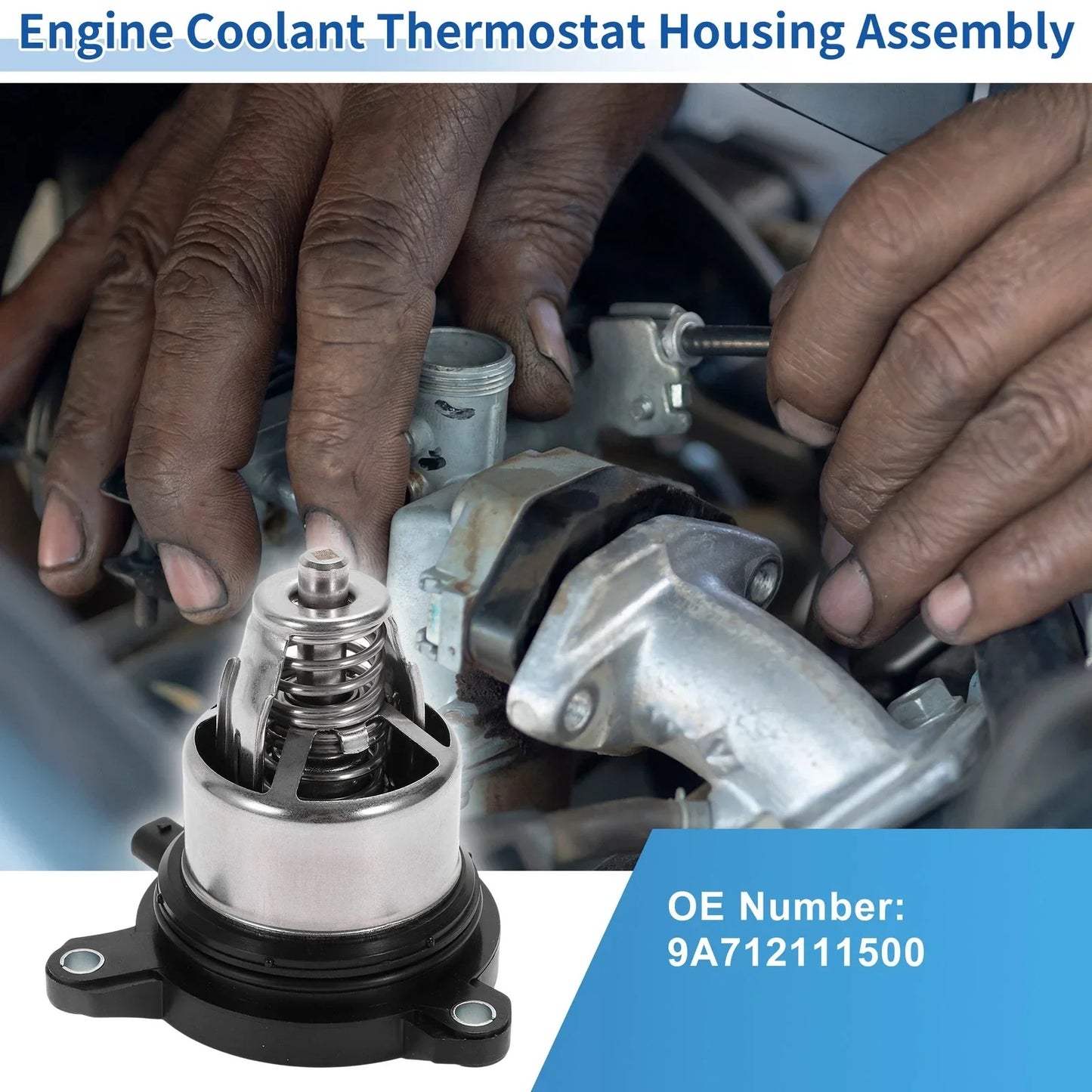 Engine Coolant Thermostat Housing for Porsche Cayenne (2003-2010)