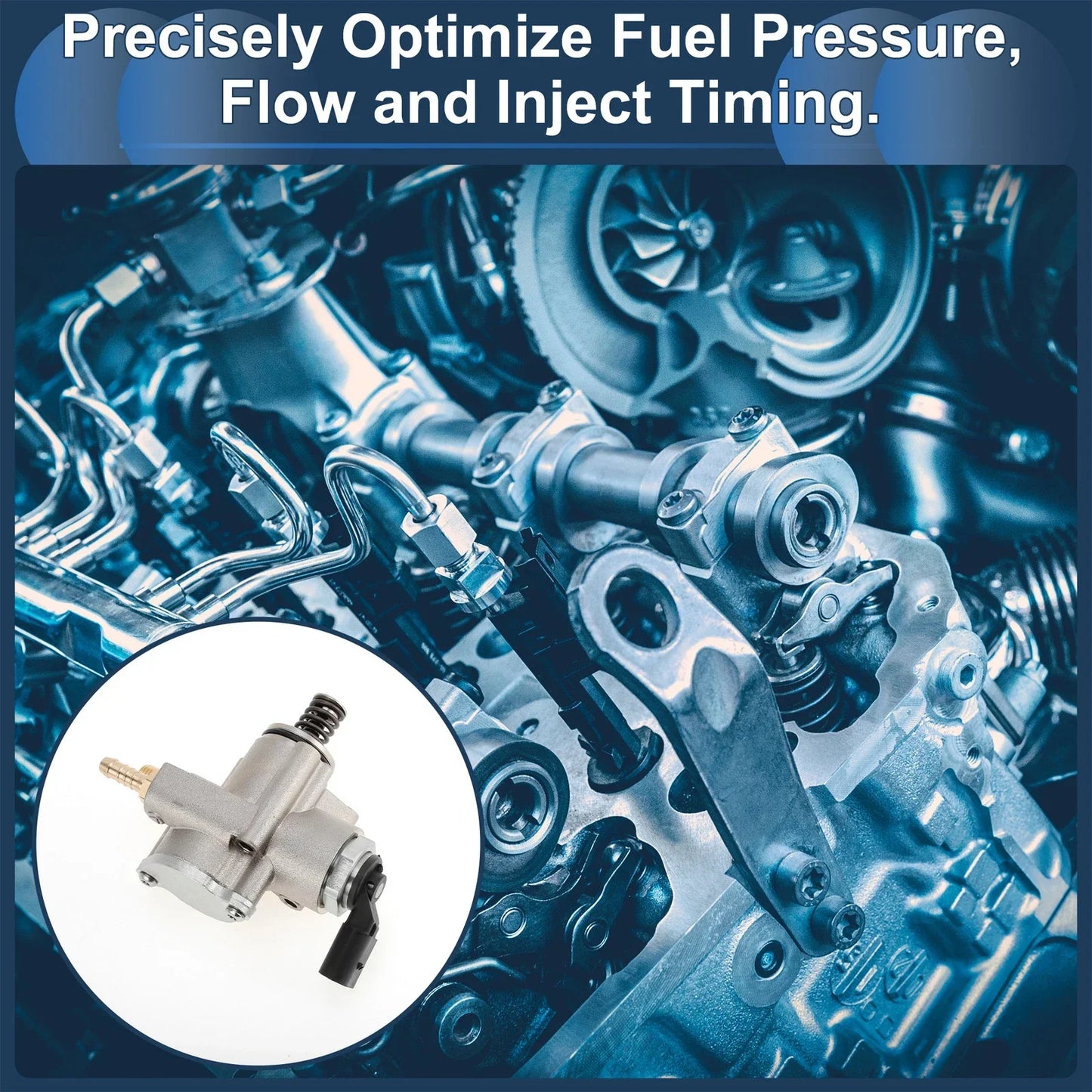 High Pressure Fuel Pump Assembly for Porsche Cayenne (2003-2010)