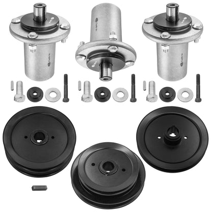 Deck Spindle Assembly with Pulley for Gravely Pro-Turn 160 (2016–2019)