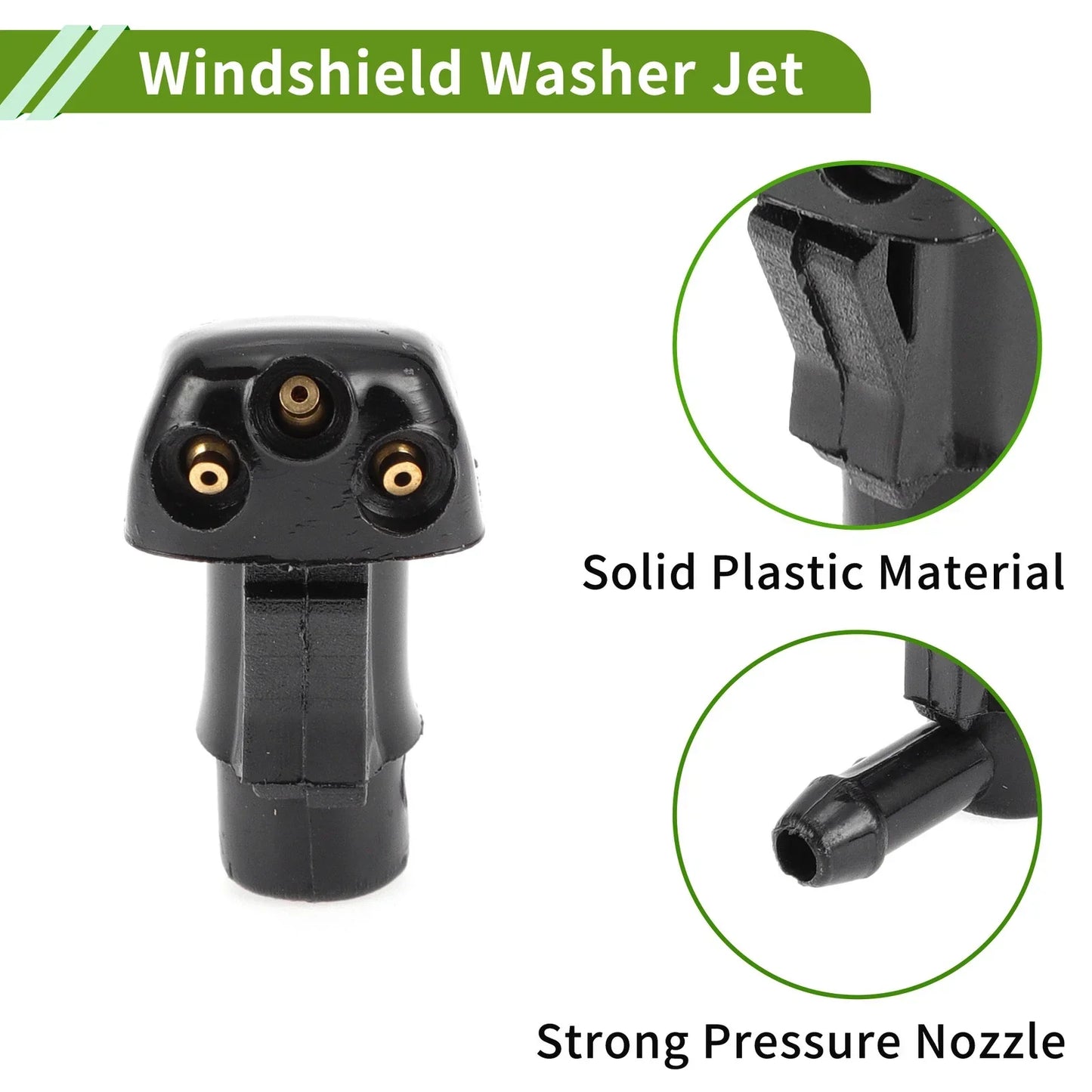 Windshield Washer Nozzle & Hose Connector for Hyundai (2011-2016)