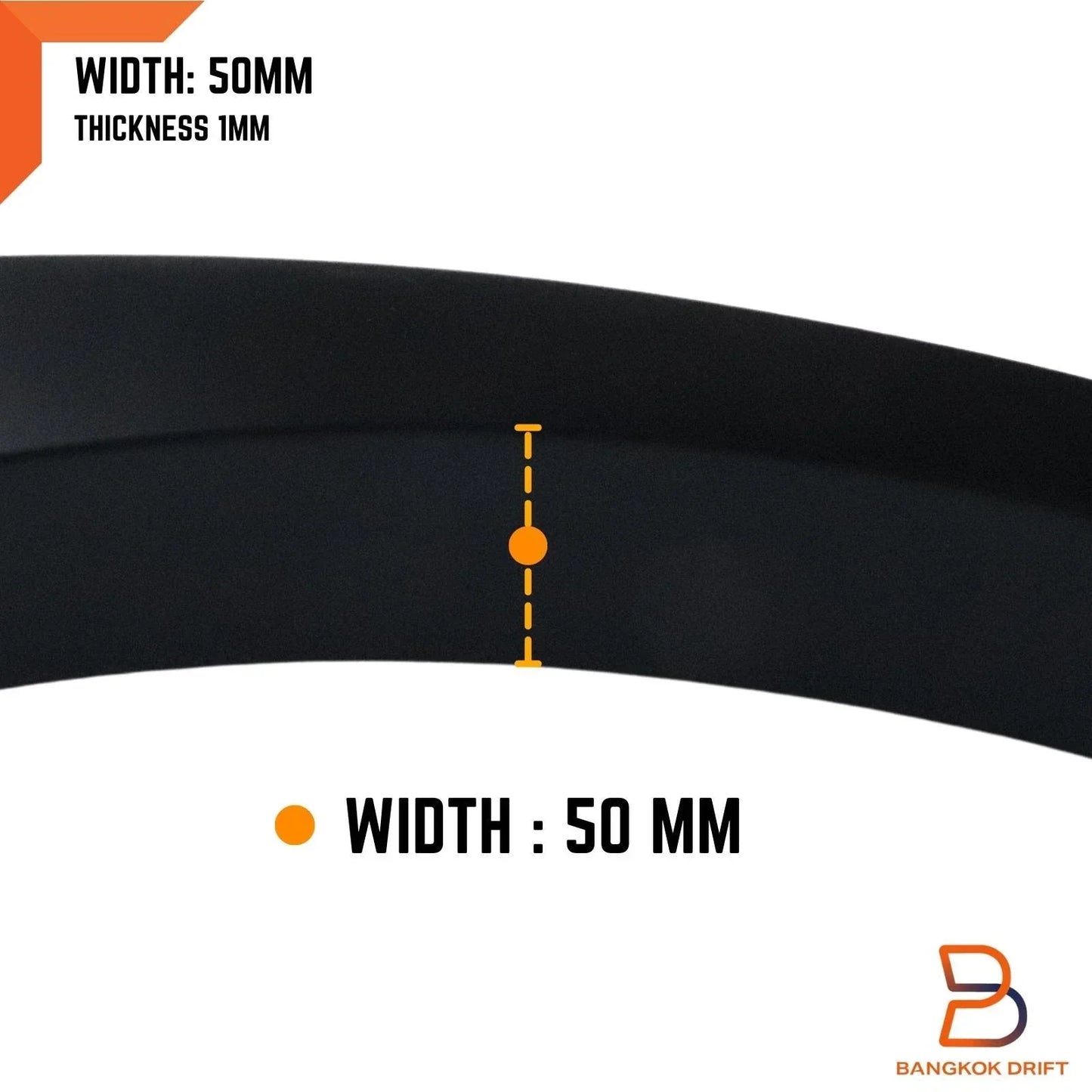 6" Matte Black Fender Flares for Isuzu D-Max DMAX Ute (2020-2023)