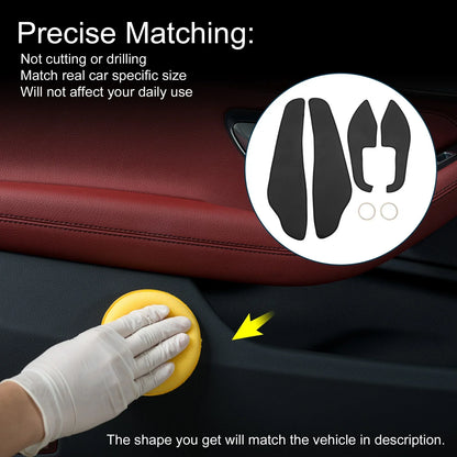 Car Door Anti Kick Pad Protector for Lexus ES ES350 ES300h (2013-2016)