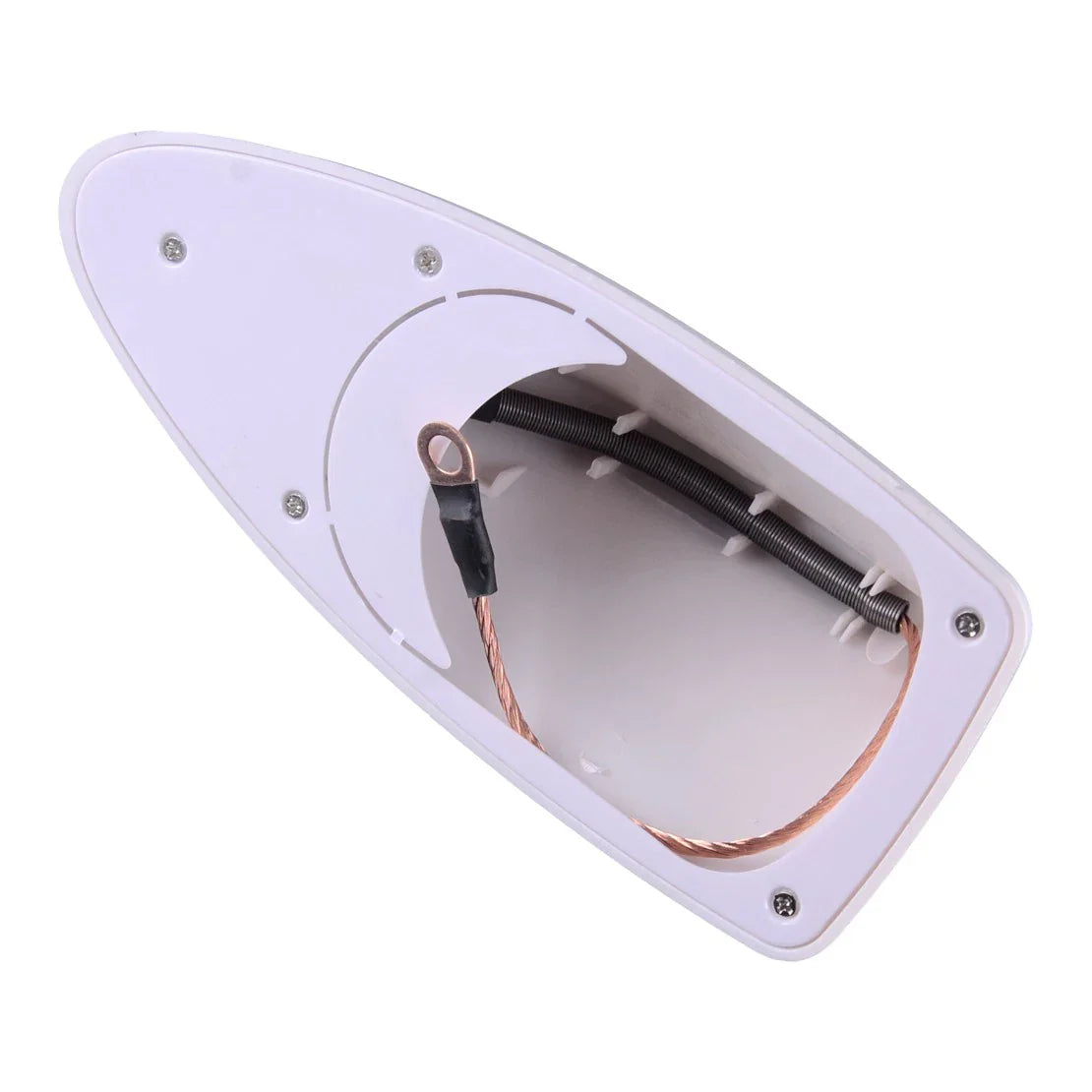 Shark Fin Antenna for Nissan Qashqai J11 2014-2019 - White Roof Radio Antenna